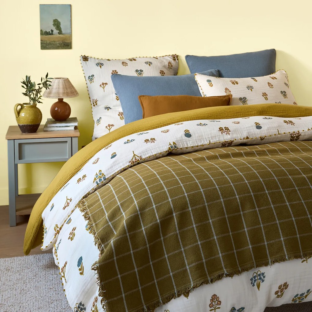 Beddensprei in katoen/linnen, Lina