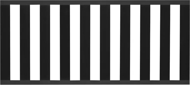 Tuinhek antraciet composiet Design met antraciet aluminium frame (180 x 80 cm)