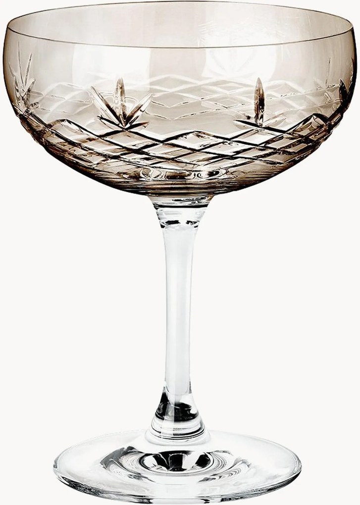 Champagneglazen Crispy, 2-delig
