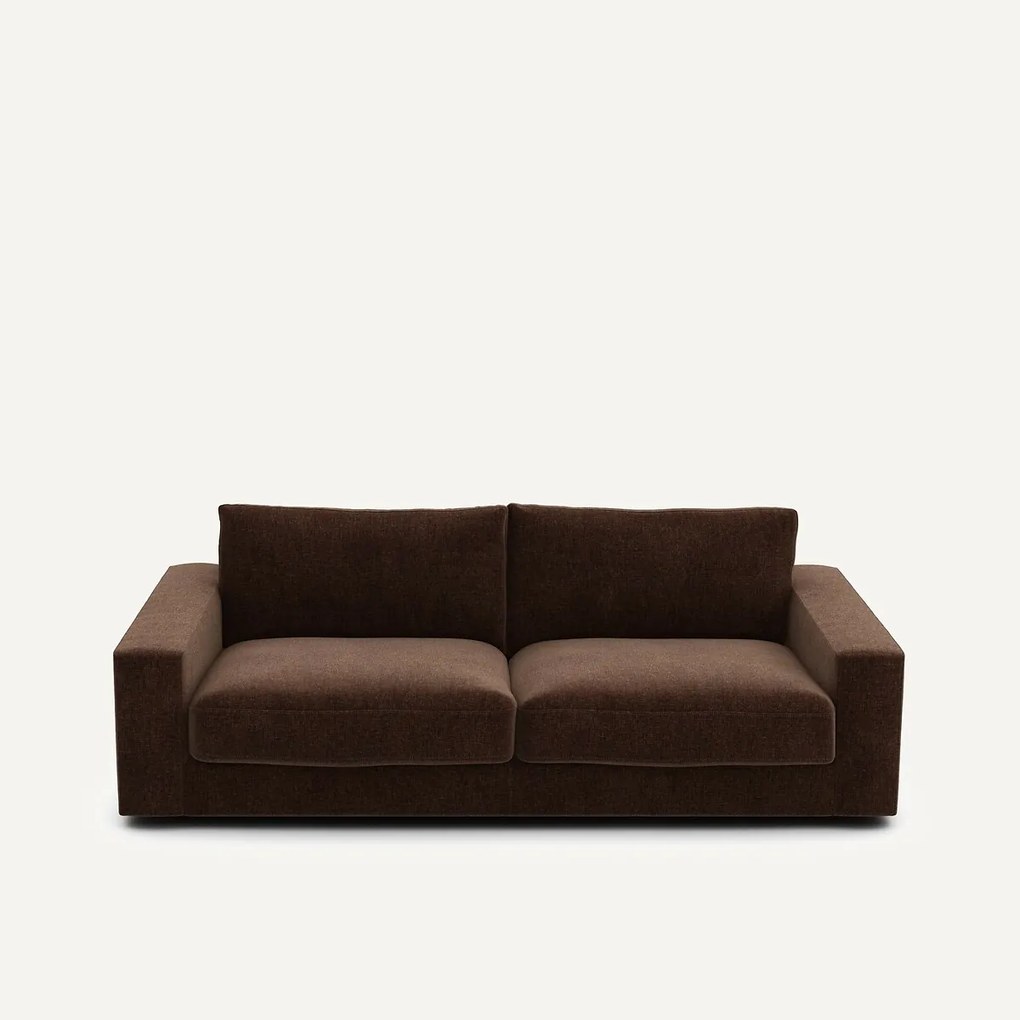 Slaapbank in chenille fluweel, Skander