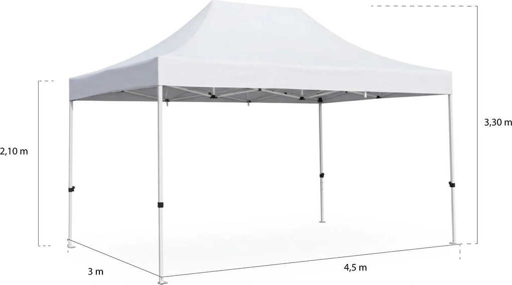 3x4,5 Master Brandwerende Tent