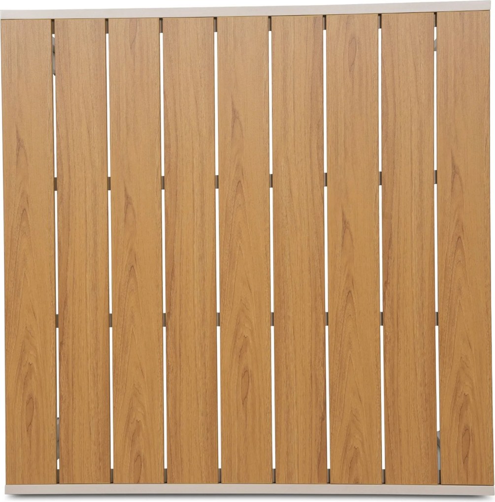 Tuinset 2 personen 909 cm Kunststof Zand/Beige Domani Furniture Alba/Creta