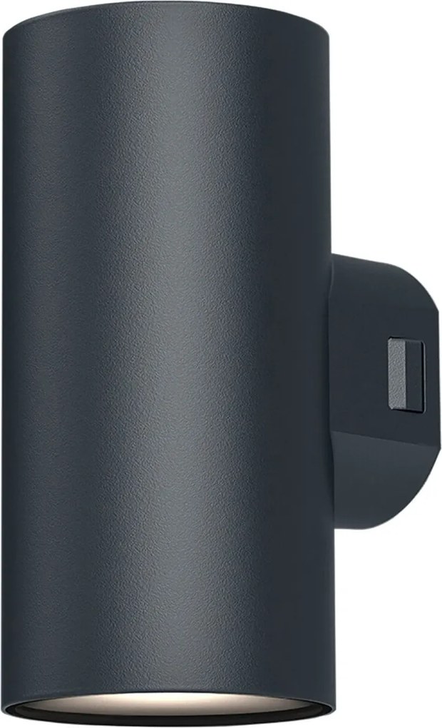 LED Wandlamp Brinton Victa - Antraciet 16,2x7,8cm