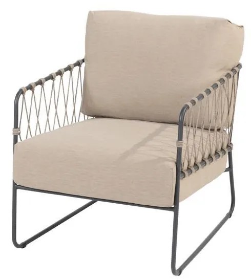 Taste by 4 Seasons Prego loungeset antraciet-taupe SALE  Loungeset    taupe weerbestendig