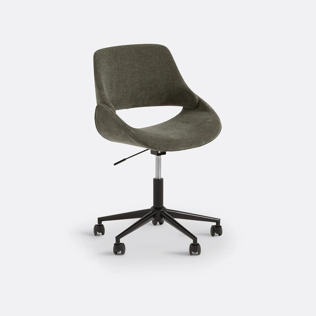 Draaibare bureaufauteuil met wieltjes, Tanaël