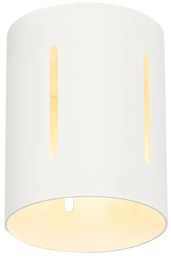 Design plafondlamp wit met lichteffect - Yana