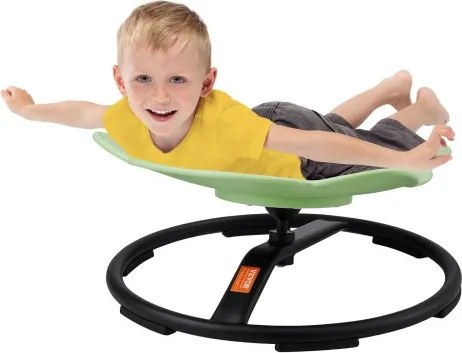 VEVOR Sensorische draaistoel voor kinderen, draagvermogen 100 kg, 360° draaistoel, sensorische speelgoedstoel voor autistische kinderen, draaistoel voor coördinatie, evenwicht, basis met olifantmotief groen