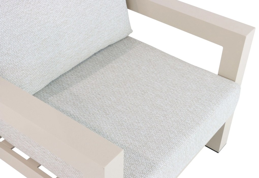 Tuinstoel Aluminium Taupe-naturel-bruin Lifestyle Garden Furniture Luca