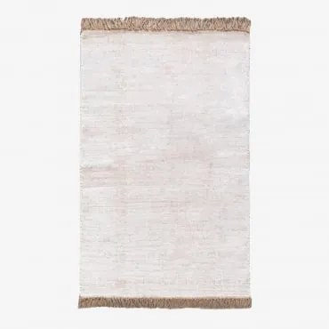 Jute Vloerkleed 240x160 Cm Nadiya Natuurlijke Kleuren - Sklum