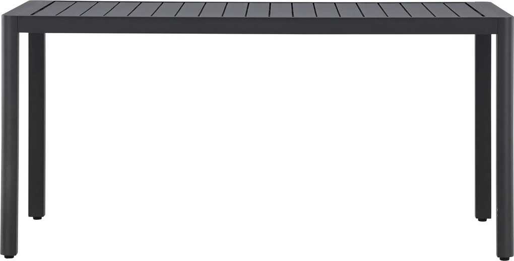 The Outsider Tuintafel Cas Zwart – rechthoekige Aluminium tuintafel 150 x 85 cm