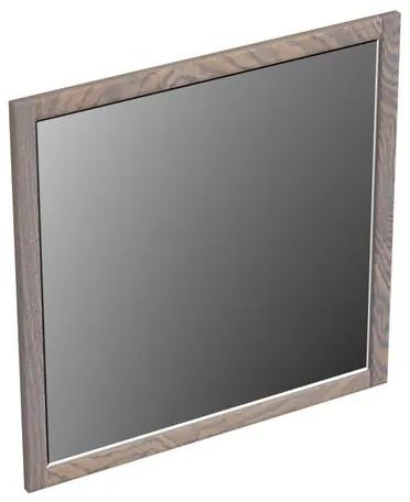 Forzalaqua Gela 2.0 spiegel 80x80cm Vierkant zonder verlichting met frame Massief Eiken Silver Grey 8071600