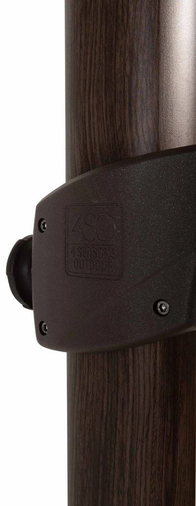 4 Seasons Outdoor Siesta PREMIUM 300 x 300 cm parasol Beach, Wegné frame Parasol   beige weerbestendig