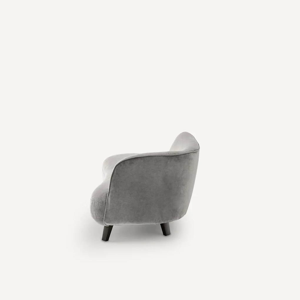 Sofa Dormeuse stonewashed fluweel, Rosebury, ontwerp Emmanuel Gallina