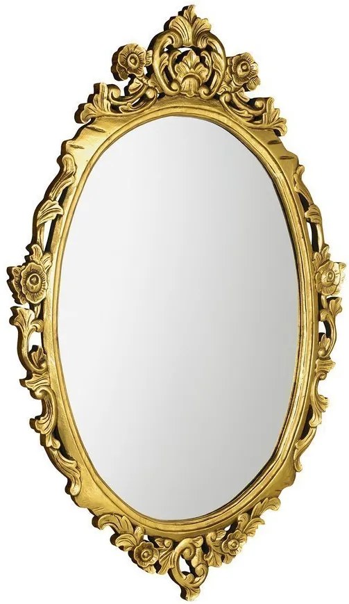 DESNA spiegel met lijst, 80x100cm, antiek goud