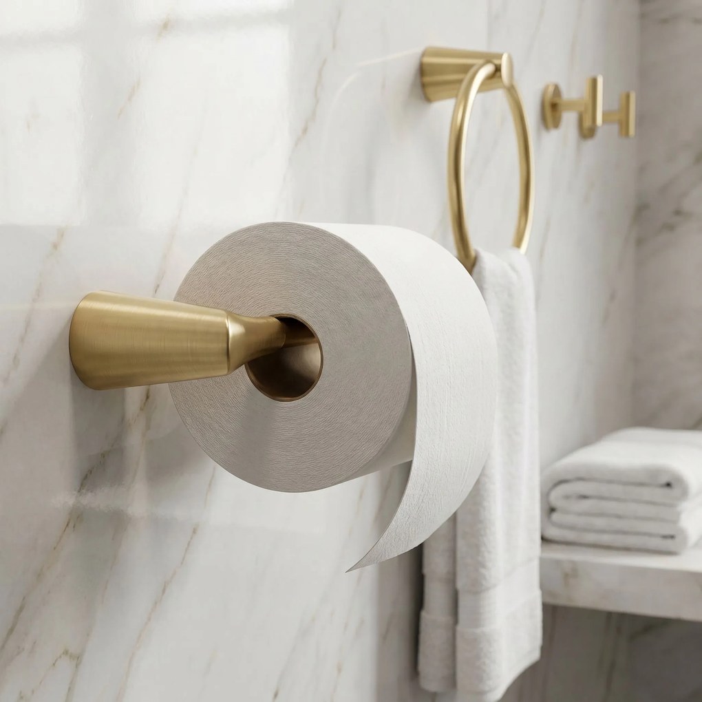 Toiletpapierhouder 16205 VIBE Brush Gold