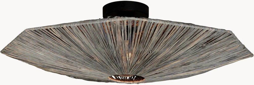 Plafondlamp Panama van raffia