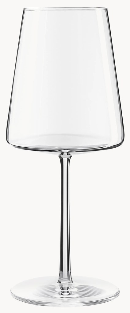 Kristallen rode wijnglazen Power, 6-delig