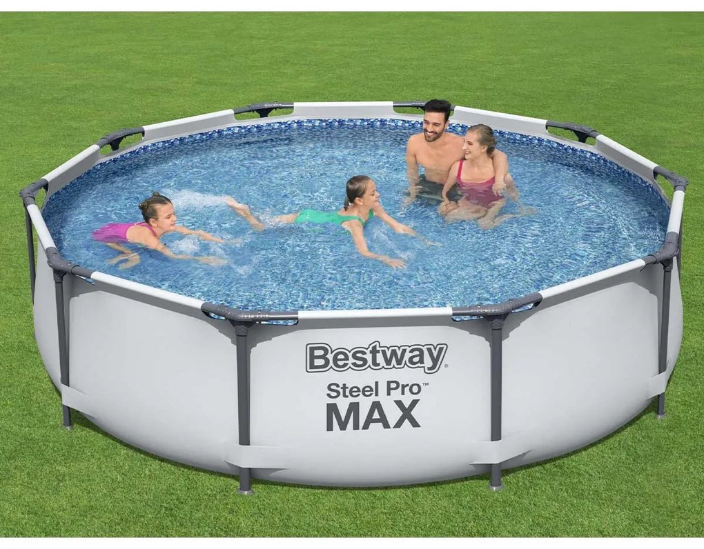Bestway frame zwembad steel pro max set rond 305 cm