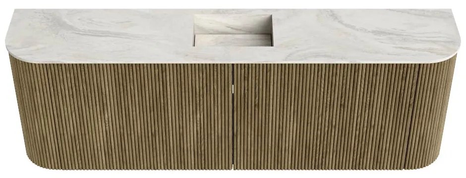 Mondiaz Joya DLux 125cm toiletmeubel ronding links/rechts dusk met wastafel faye midden 1 kraangat ostra