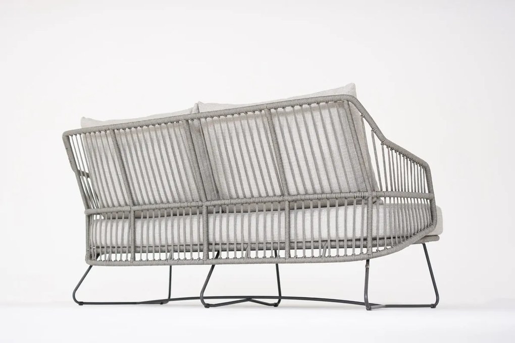 4 Seasons Outdoor Ancora loungeset antraciet Silver Grey SALE Loungeset antraciet weerbestendig