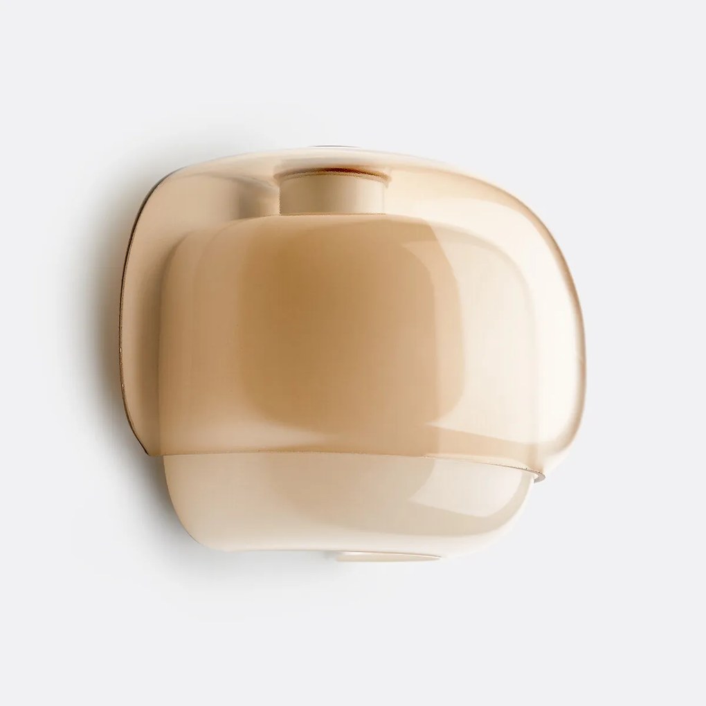 Wandlamp van gekleurd glas, KINOKO