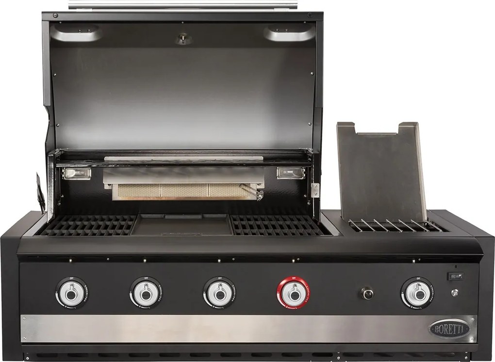 Boretti Ibrido top houtskool- & gasbarbecue