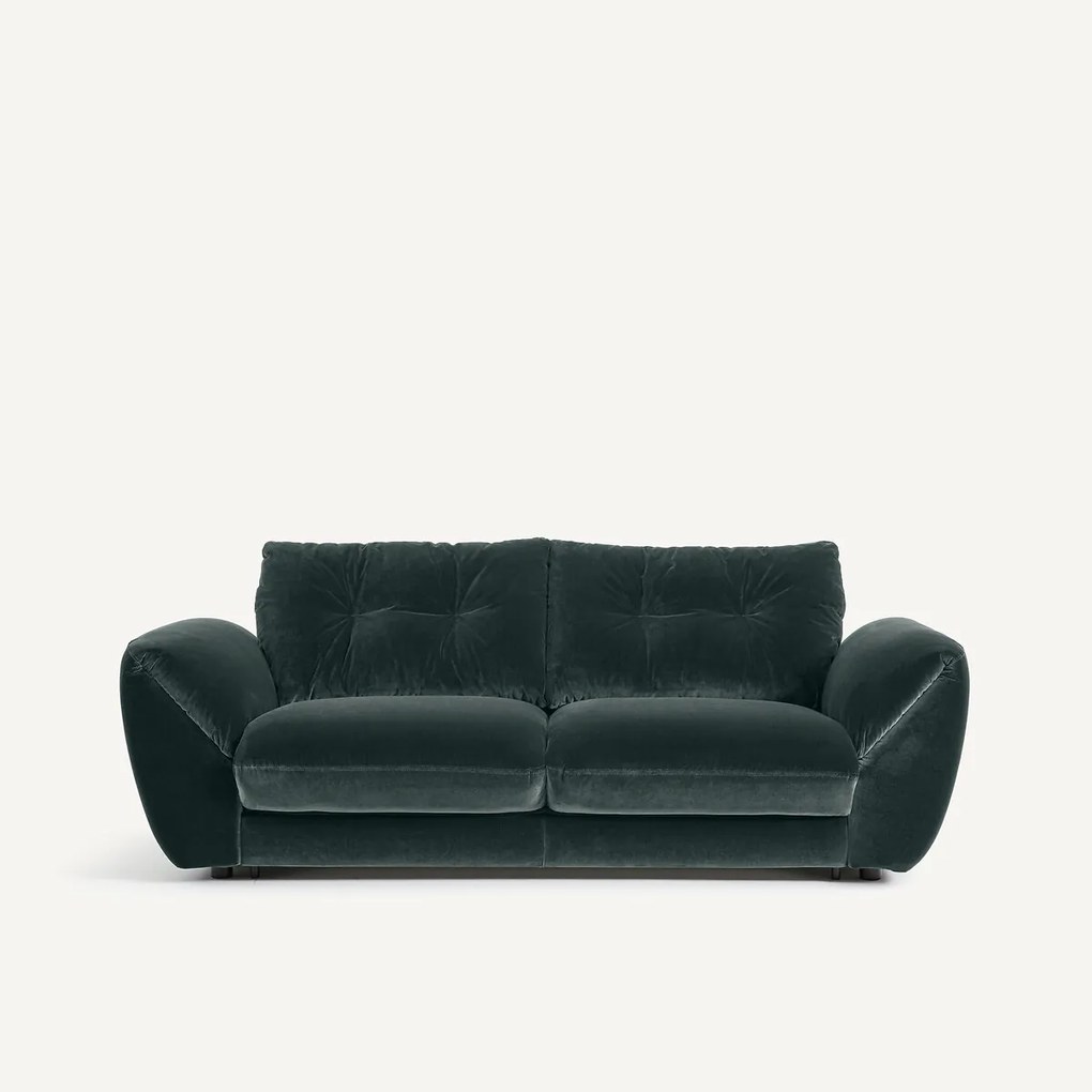 Omvormbare 3-zitsbank van fluweel Edgar