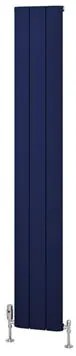 Eastbrook Withington radiator 30x180cm aluminium 812W blauw