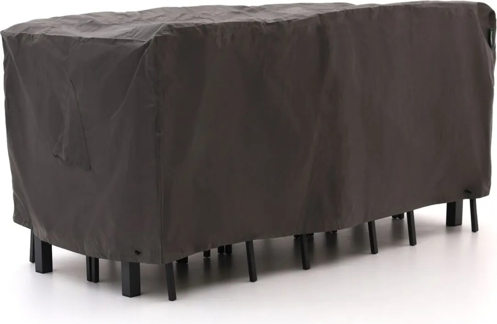 Tuinmeubelhoes geschikt voor Barset | Kees Smit  | Kunststof | Grijs - Antraciet | 240x130cm | Kees Smit Tuinmeubelen