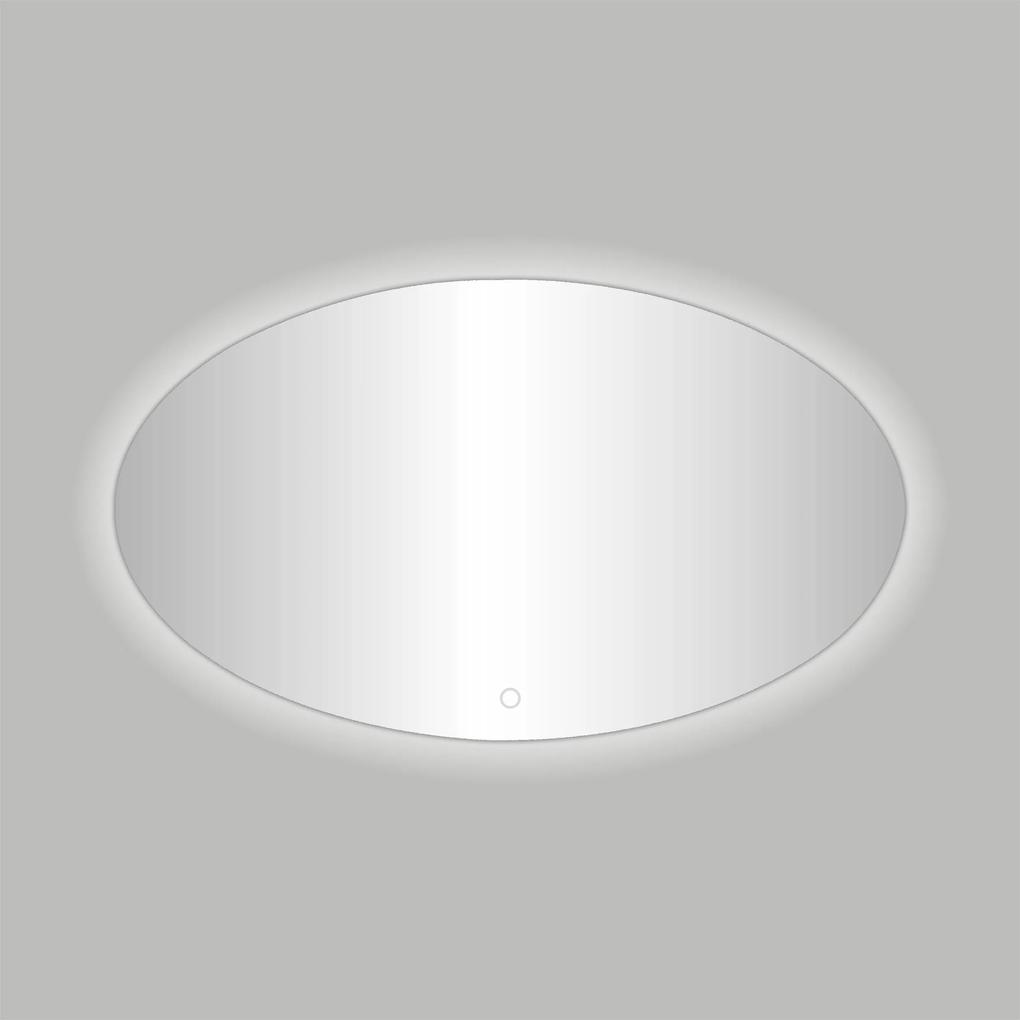 Best Design Divo B ovaal spiegel met LED verlichting rondom 80x60cm