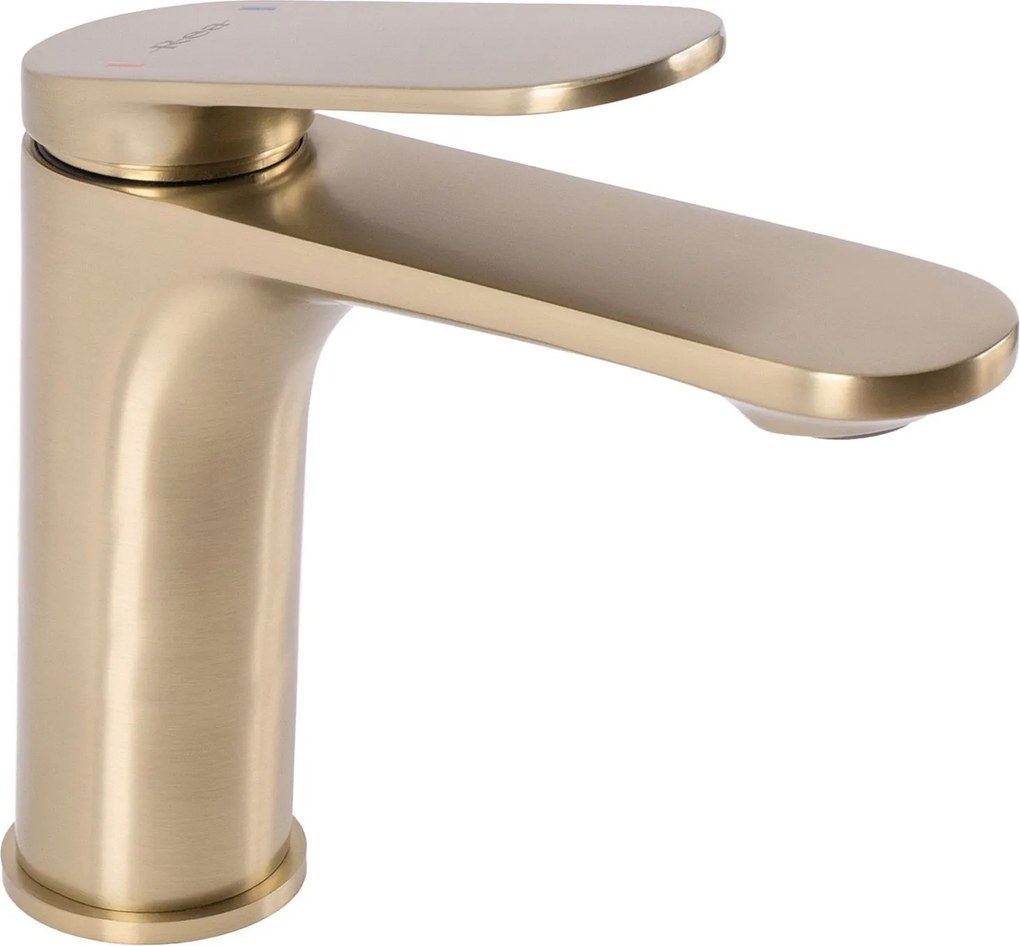 Wastafelkraan Rea Marco Gold Brush Low