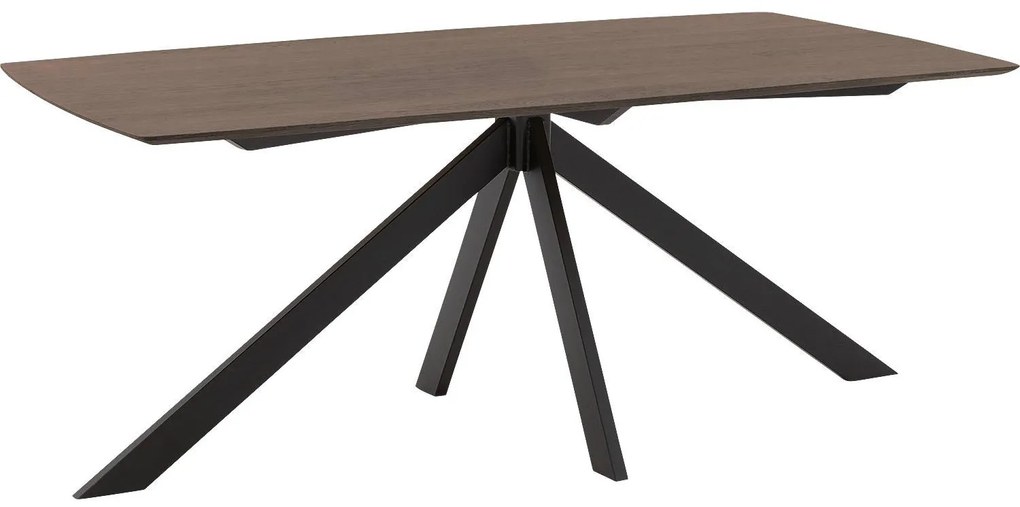 Goossens Excellent Eettafel Uniek, Semi rechthoekig 180 x 100 cm