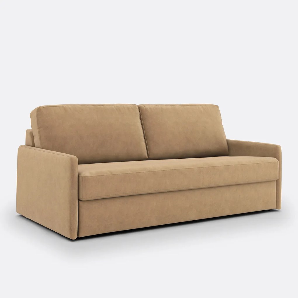 Slaapbank fluweel, Comfort Bultex® Marta