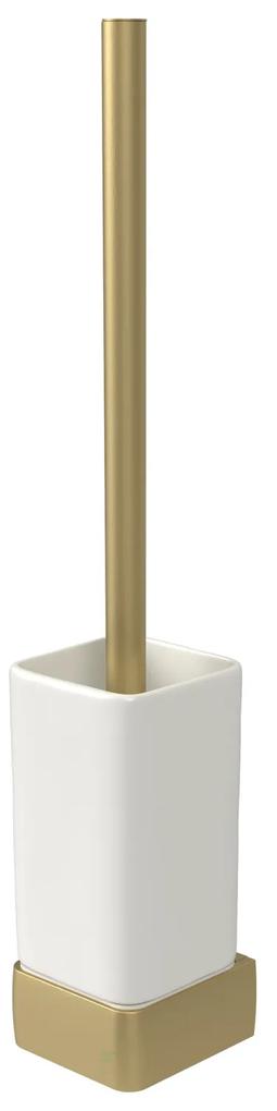 Toiletborstelset Haceka Aline Gold 41,4 cm Aluminium Mat Goud
