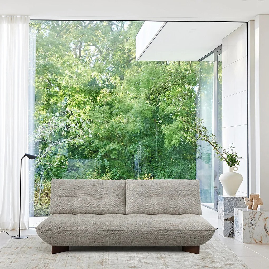 Verstelbare bank in gespikkelde keperstof, Kaori