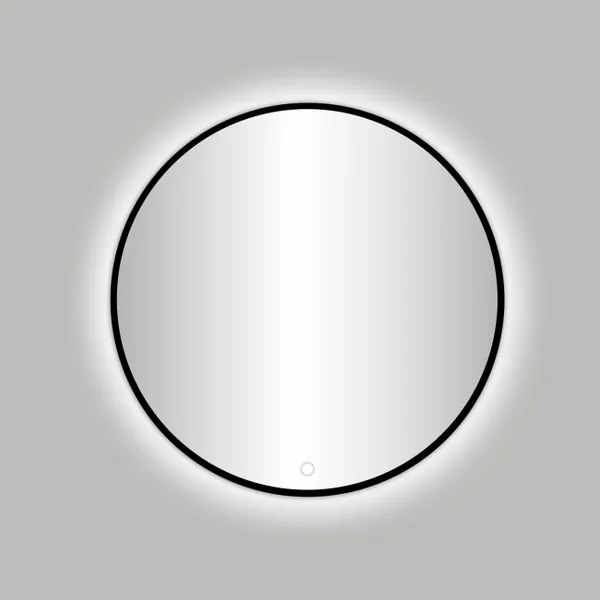 Best-Design Nero Venetië ronde spiegel zwart incl.led verlichting Ø 100 cm 4007960