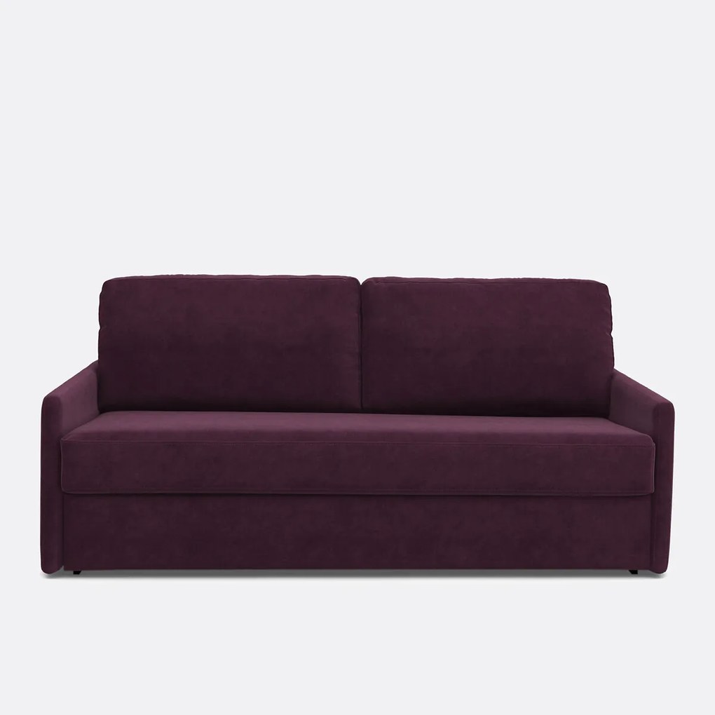 Slaapbank van fluweel, 2-, 3- of 4-zits, Bultex® comfort, MARTA