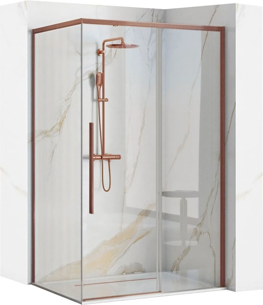 SOLAR Copper Brush 120x90 douchewand