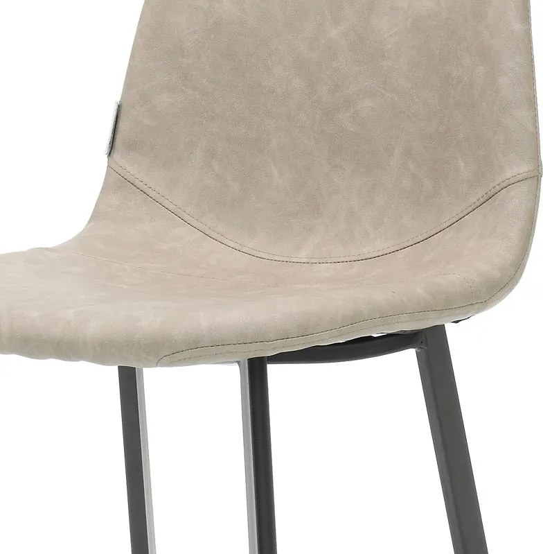 Barkruk Monza | leer Vintage beige