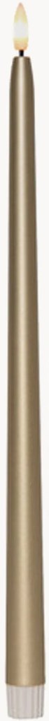 LED kaarsen Flamme Metal met timerfunctie, 2-delig
