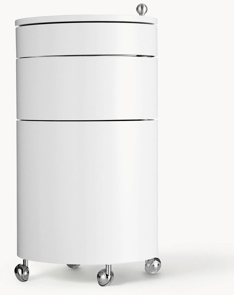 Ronde rolcontainer Barboy, design Verner Panton