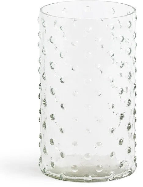 Transparante vaas H22 cm, Bolona