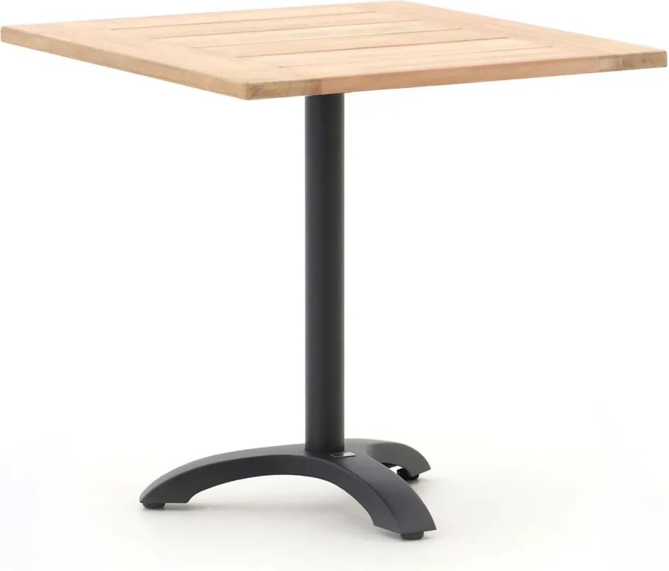 Tuin eettafel Bellagio  | Vierkant  | Tuintafel Teakhout | 80x80cm | 2 personen | Kees Smit Tuinmeubelen