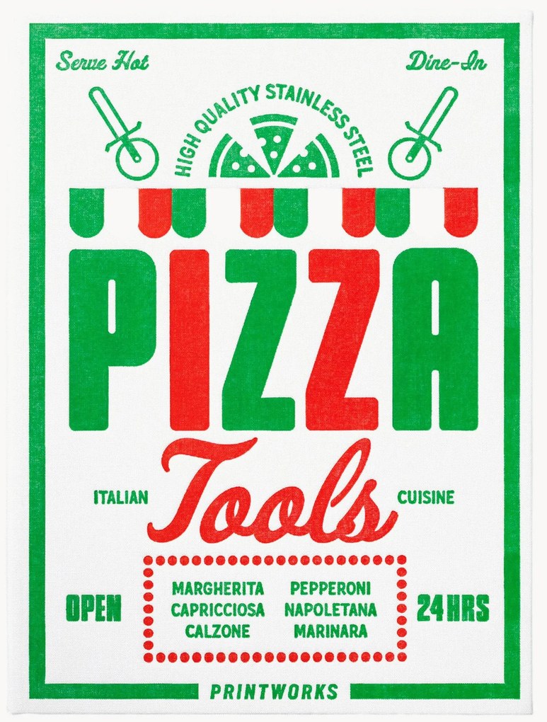 Pizza accessoires The Essentials, set van 2