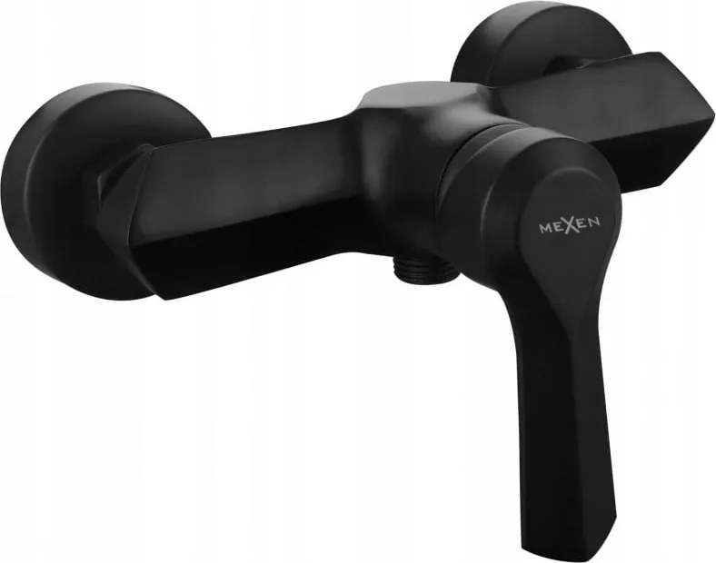 Mexen Sabre doucheset, zwart - 72140-70