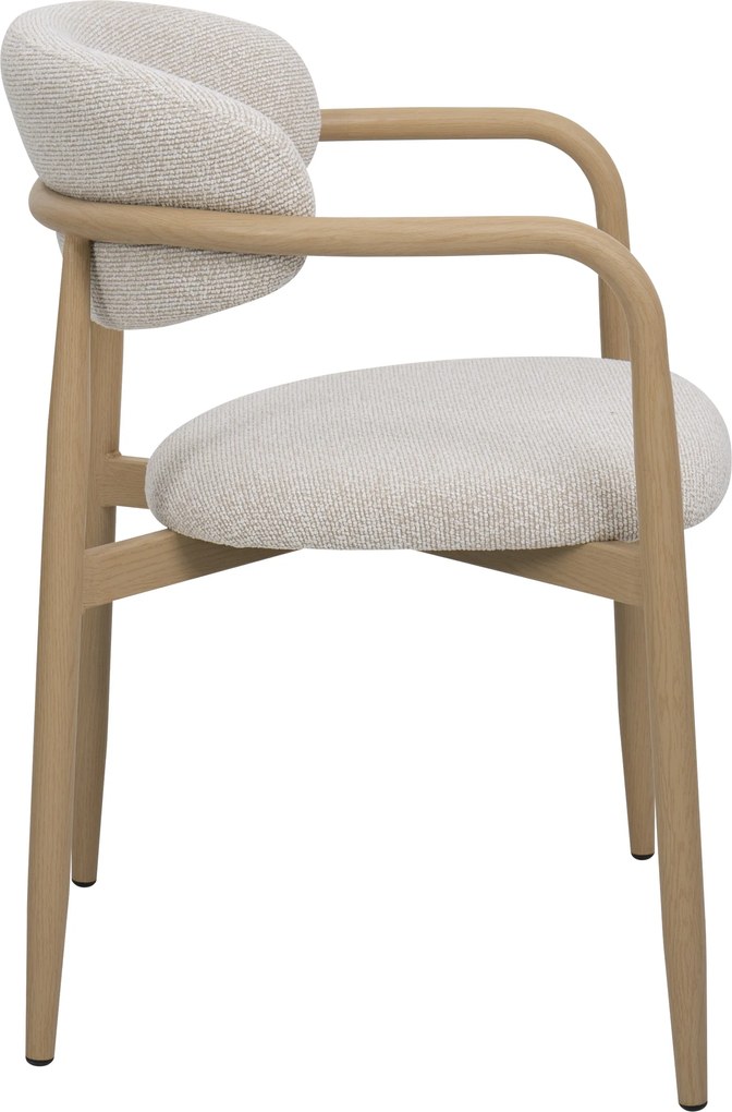 Eetkamerstoel Hout Met Armleuningen