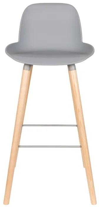 Zuiver Albert Kuip Extra Hoge Barkruk Lichtgrijs
