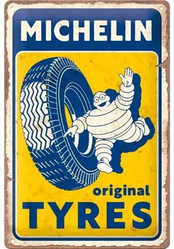 Metalen bord Michelin - Original Tyres