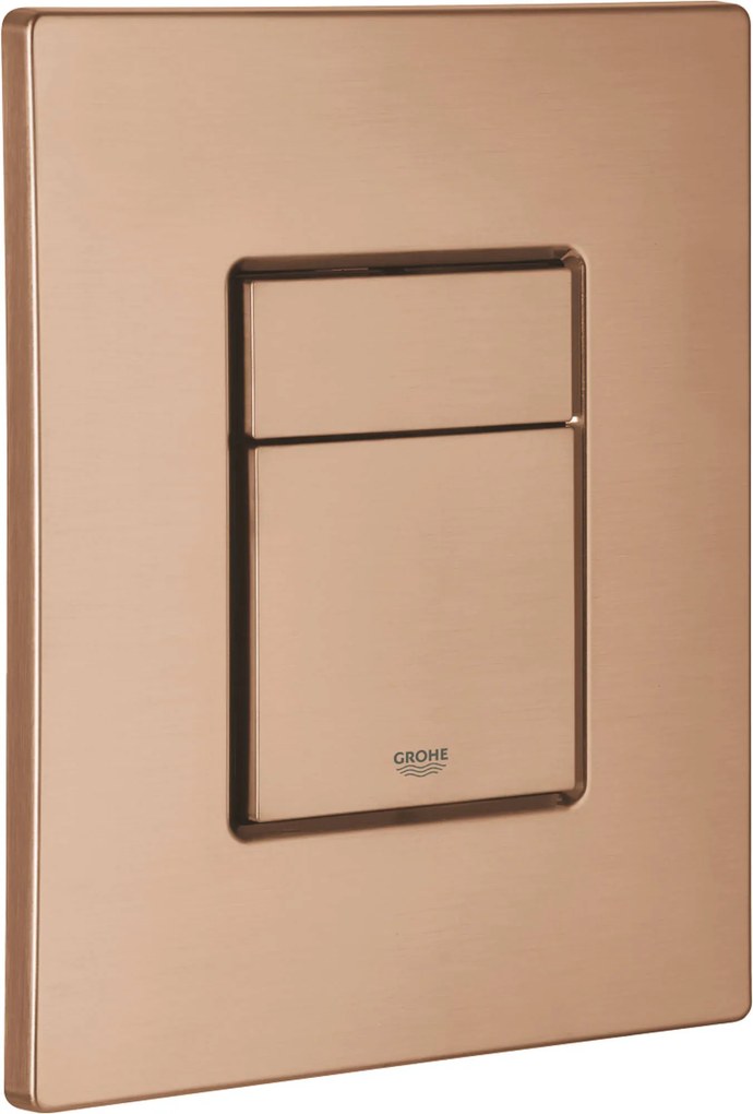 Tweedekans Grohe Skate Cosmopolitan bedieningspaneel warm sunset geborsteld voor Grohe Rapid SL 06056