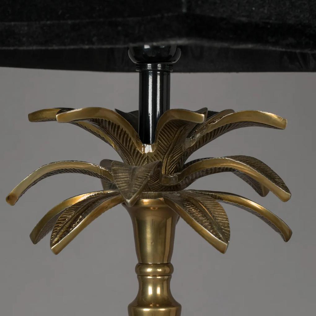 Zwarte Palmboom Vloerlamp